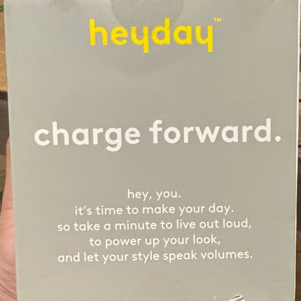 Brand  ew heyday wall charger usb-c port